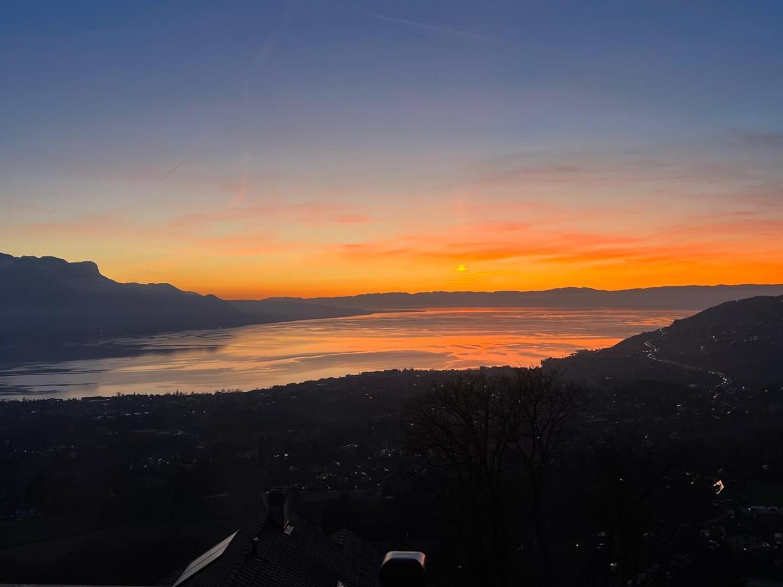 Swiss Chalet - Mountain And Lake View Blonay Luaran gambar