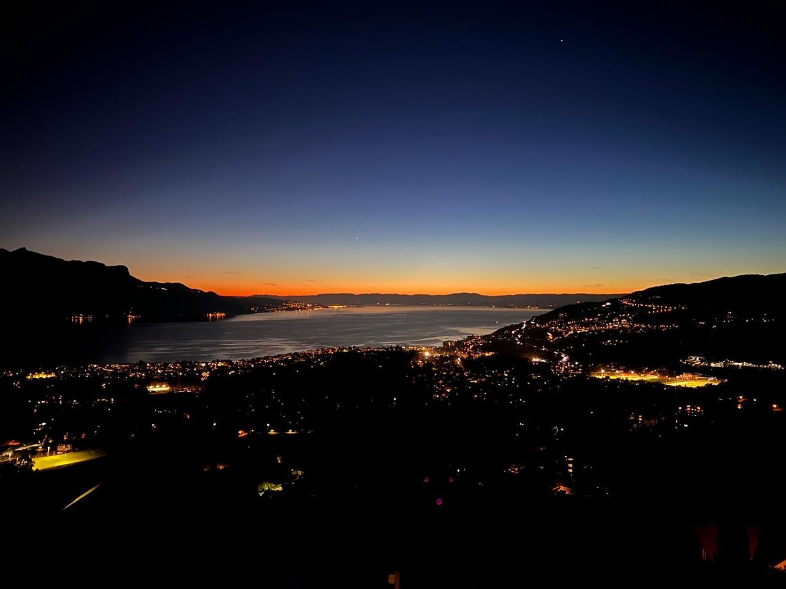 Swiss Chalet - Mountain And Lake View Blonay Luaran gambar
