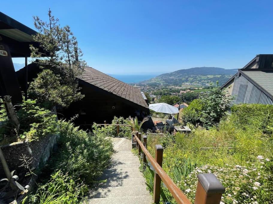 Swiss Chalet - Mountain And Lake View Blonay Luaran gambar
